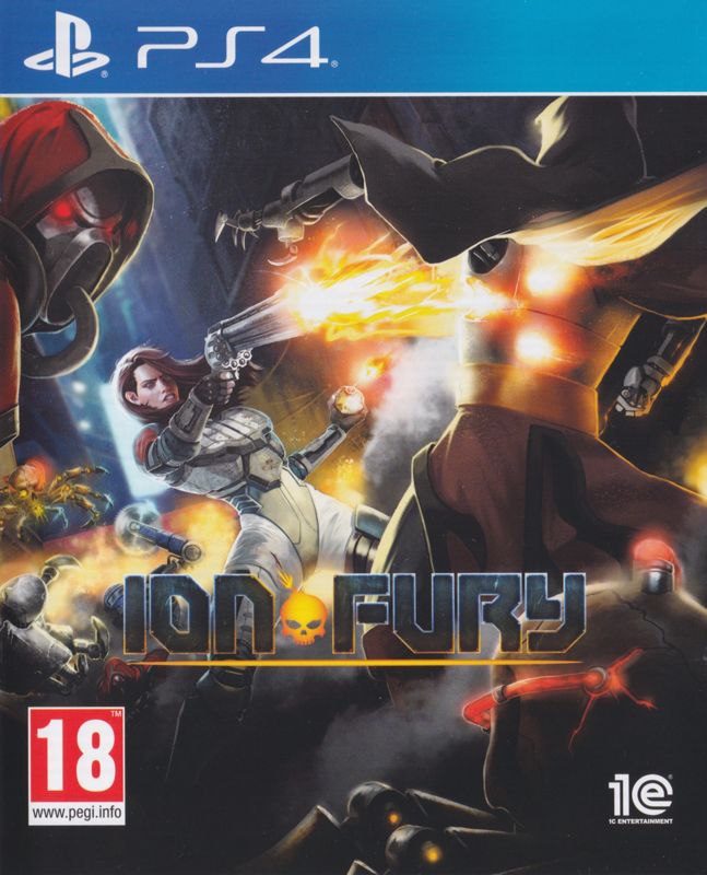 Ion Fury box art for Playstation 4